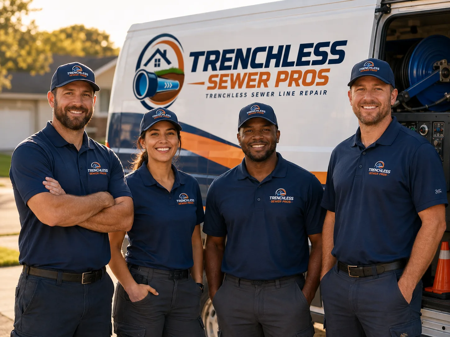 Trenchless Sewer Repair company in Rufe, OK